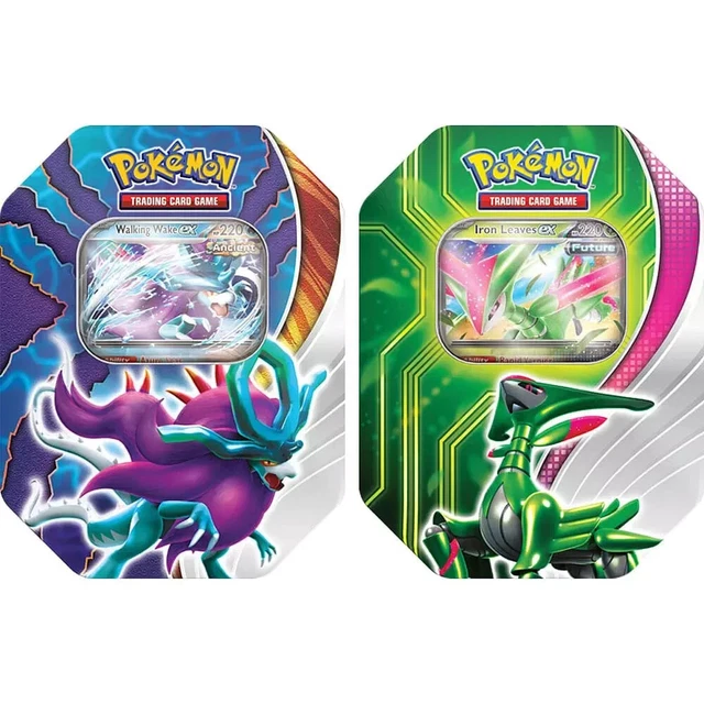 Pokémon - Gioco di carte collezionabili: Tin-Box Team Rocket – Mewtu-ex (1 carta promozionale olografica e 4 boosterpack