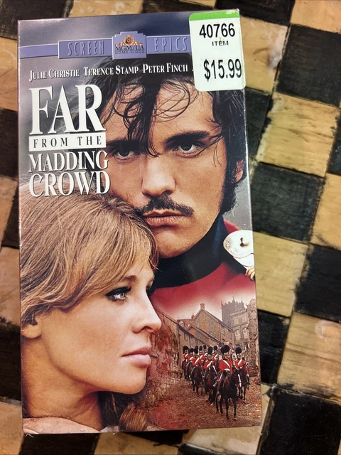 FAR FROM THE Madding Crowd (VHS, 1997, 2 - Tape Set) New! EUR 9,21