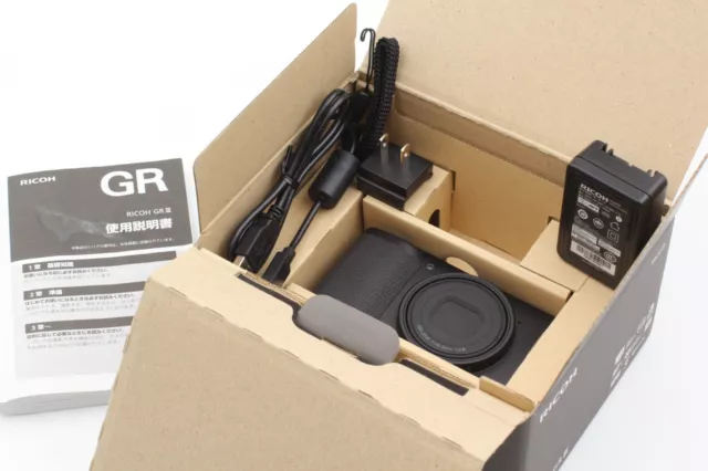 [Mint in Box] Ricoh GR III 24.2MP APS-C Compact Digital Black Camera from JAPAN