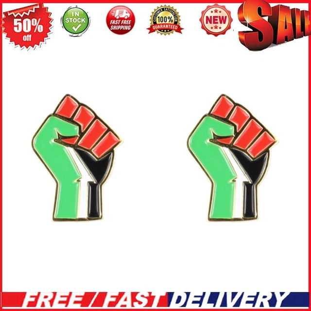 2 Pieces Of Red Boot Pins, Retro Metal Badges, Country Music Brooches