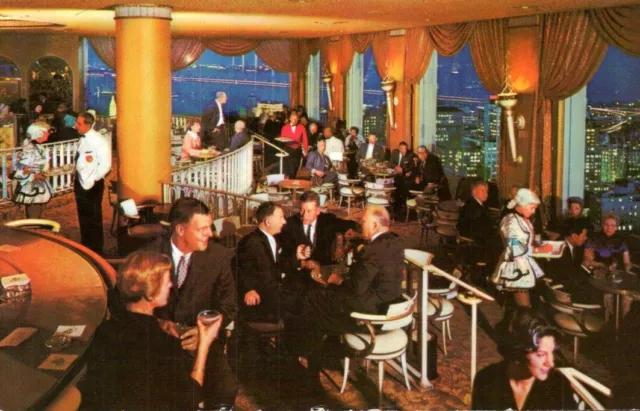 Postcard-Fairmont Hotel & Tower Nob Hill San Francisco, CA Posted 1966 1163