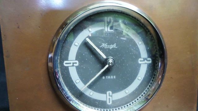 Horloge Tableau De Bord VDO KIENZLE 12V - Pour Mercedes Ancienne - Occasion Fonctionnelle