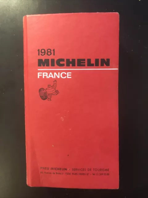 Guide Rouge Michelin 1981- France