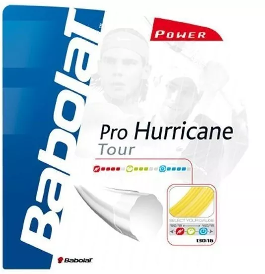 Babolat Pro Hurricane Tour CORDA TENNIS POLIESTERE+set free Smn-String Pro