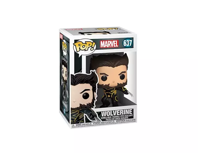 Funko POP! Marvel - X-Men - Wolverine in Jacket #637 with Soft Protector (B3)