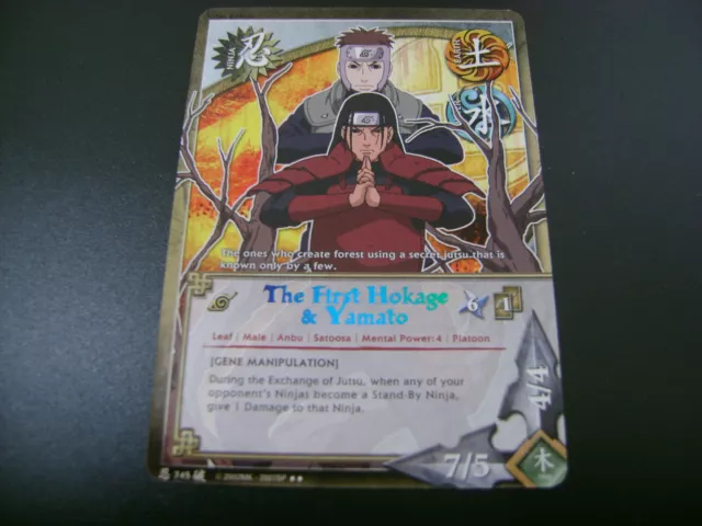 The First Hokage - N-167 - Rare - 1st Edition - Wavy Foil - Naruto CCG  Singles » Revenge and Rebirth - Goat Card Shop