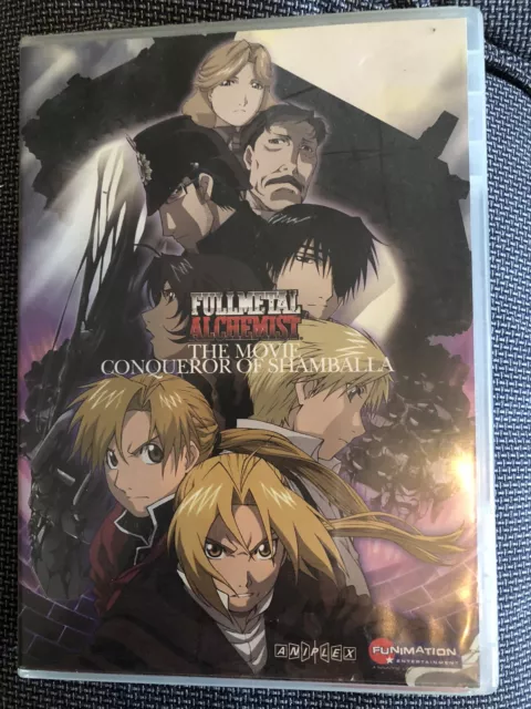 FULLMETAL ALCHEMIST THE Movie - Conqueror of Shamballa (Blu-ray 2005 Anime)  $100.00 - PicClick AU