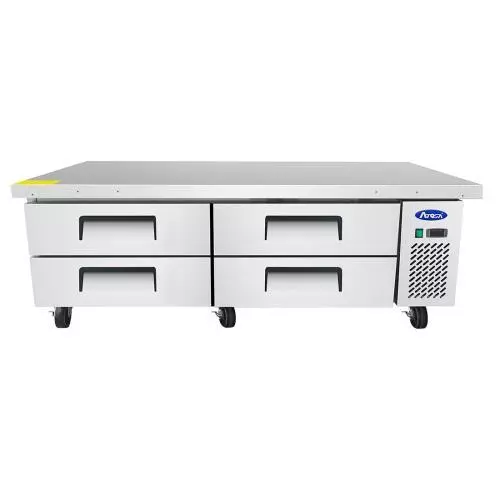 Atosa - MGF8453GR - 72 in Chef Base with 4 Drawers