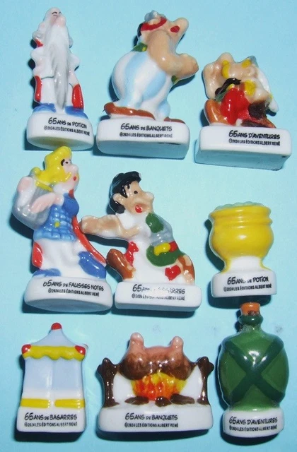 coffret 10 fèves asterix les irréductibles 2020