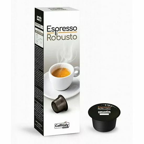 200 Capsules Café' Caffitaly System Espresso Robuste Break Shop