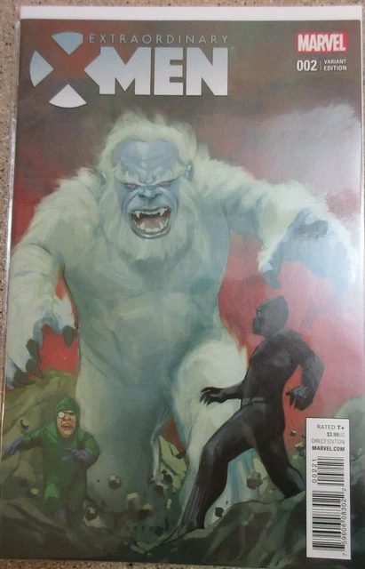 Extraordinary X-Men #2 Variant Edition 1:10 Kirby Monster 2016 Marvel Comic Book