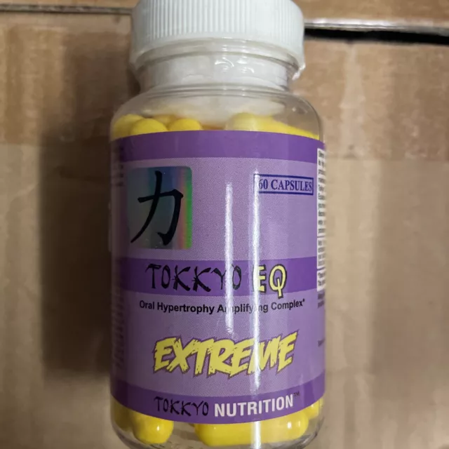 Complejo amplificador de hipertrofia extrema Tokkyo Nutrition EQ 60 cápsulas