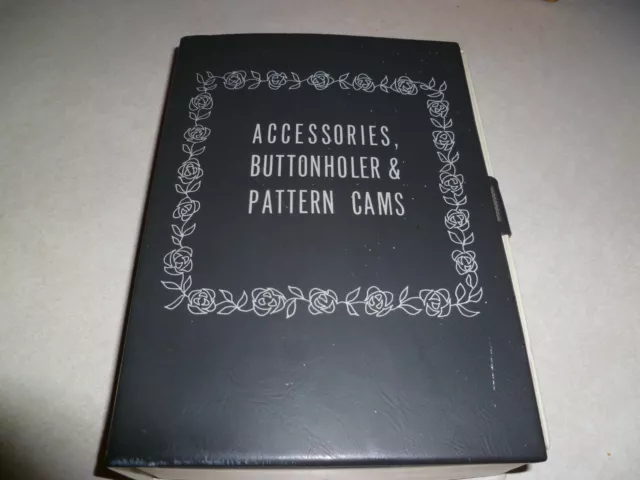 Vintage Sears Kenmore Sewing Machine Accessories, Buttonholer & Pattern Cams