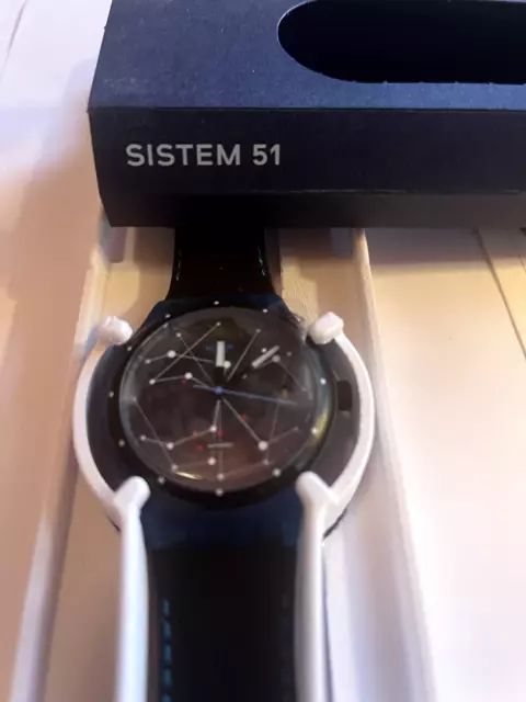 Swatch The Original Automatico Sistem Blue 51 Ref.suts401 Anno 2013 Nuovo  Raro 2