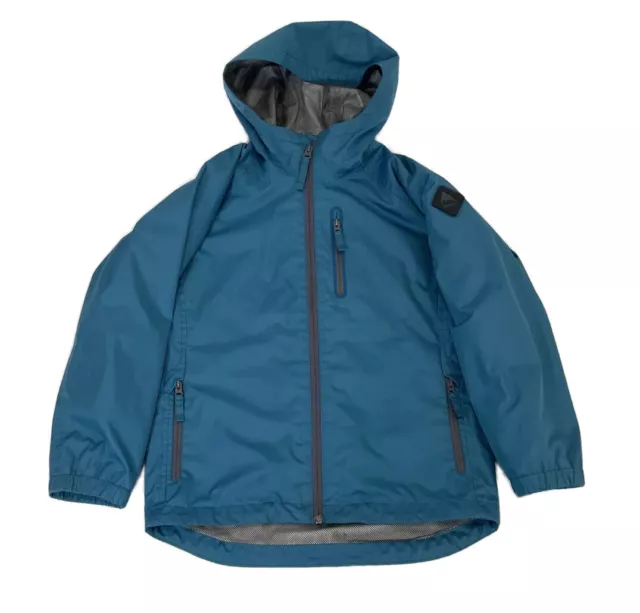 Burton Boys Youth Medium Cosmic Fuse Rain Soft Shell Jacket Hooded Blue
