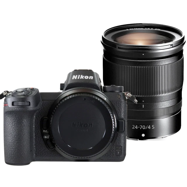 NIKON Z7 FXFORMAT Mirrorless Camera Body w/ NIKKOR Z 2470mm f/4 S