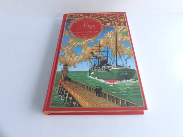 Livre Atlas Jules Verne Voyages Extraordinaires De La Terre A La Lune