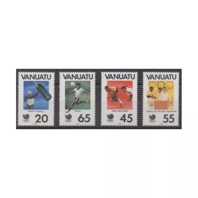 Vanuatu - 1988 - No 806/809 - Jeux Olympiques d'été