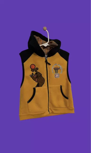 Kids vintage clothing scooby doo vest