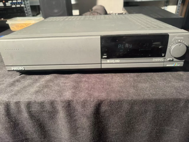 Philips VR813/02 Videorecorder SVHS Super VCR HiFi Vhs625 HQ + Fernbedienung ori