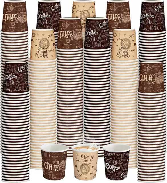 900 Pack 4oz Coffee Cups Small Espresso Paper Cups To Go Disposable Cups Hot Col