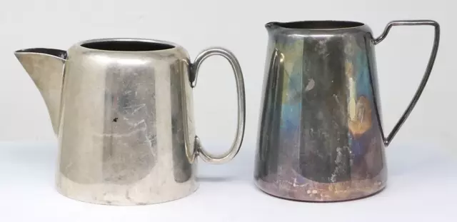 Viners Cream / Milk Jug Creamer Silver Plated ½ Pint EPNS A1 Vintage + One Other