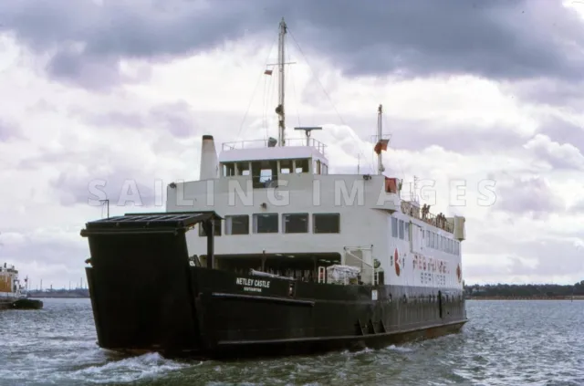 4” X 6” Print - MV Netley Castle - Red Funnel Isle of Wight ferry