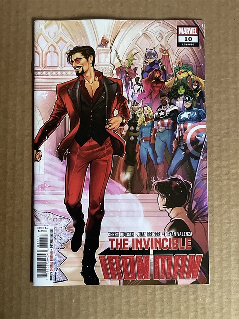 Invincible Iron Man #10 First Print Marvel Comics (2023) Emma Frost