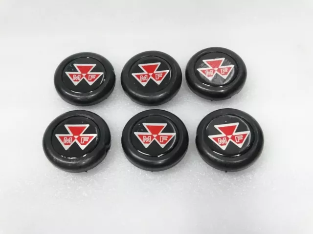 6x Steering Wheel Cap Cover Massey Ferguson 135 240 Tractor # au