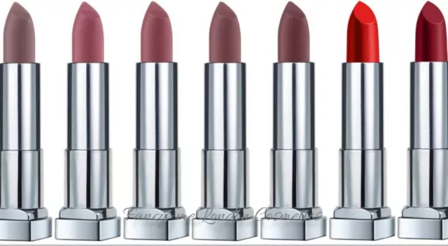 Maybelline Farbe Sensationell Bold Matt Lippenstift - Neu - Verpackt