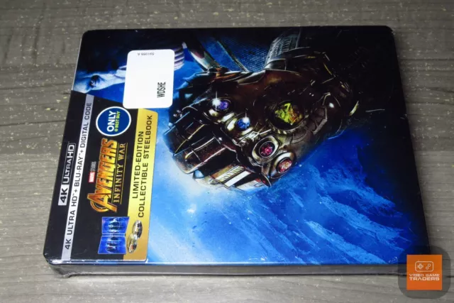 BEST BUY CANADA EXCLUSIVE! Avengers: Infinity War 4k+BLU-RAY STEELBOOK NEW!