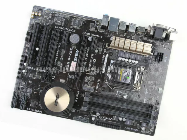 ASUS Intel Z97 Mainboard Z97-K R2.0 LGA 1150, DDR3 ATX DVI HDMI USB3.0 4K 2