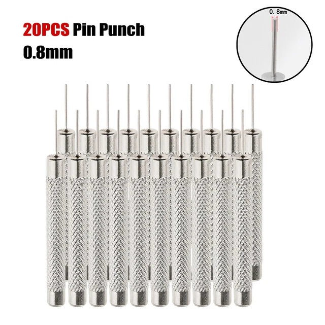 Lot De 10 Goupilles (axes) Pour Bracelet De Montre - Diamètre 0.9 Mm - Outil De Réparation Horlogerie - Neuf Marque Uxcell