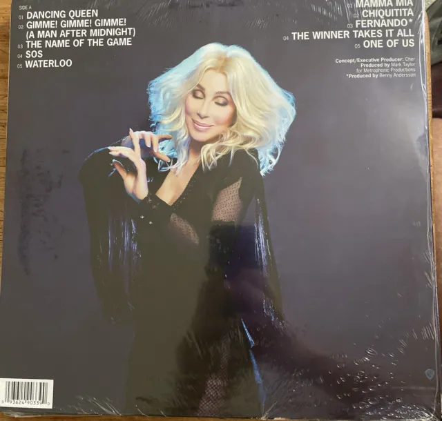 Cher * Dancing Queen * Limitierte Edition Blau Vinyl * Versiegelt! * Gimme * Fernando 2