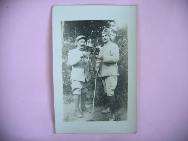 1917 CPA Military War Character Soldier Photo Card