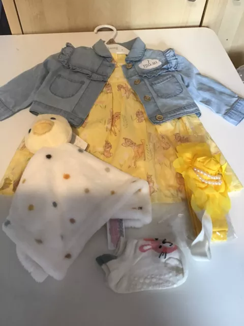 baby girl clothes 0-3 months bundle new