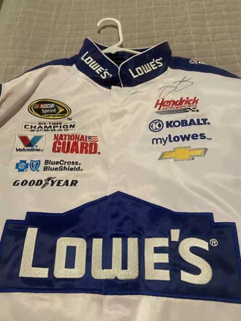 Jimmie Johnson Lowes #48 Chase Autographed Jacket 2