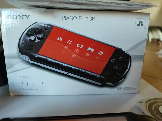 Sony PSP 3000 Pianoforte Nero, In Scatola Ottime Condizioni con Accessori. 10