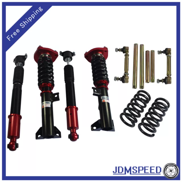 (4)Set Coilovers Suspension Kit For Mercedes-Benz C-Class W204 C250 C300 08-2014