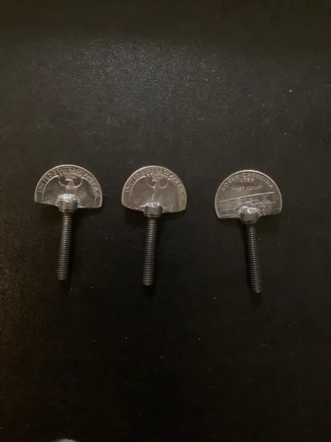 tattoo machine vice screw with coins