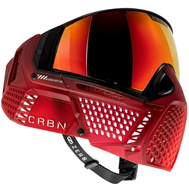 Masque De Paintball Thermal Carbon ZERO PRO (Sang) Moins