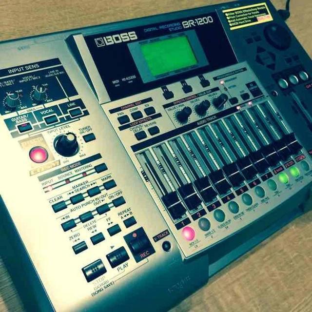 BOSS BR-1200CD NUMÉRIQUE Enregistrement Station de Travail Studio
