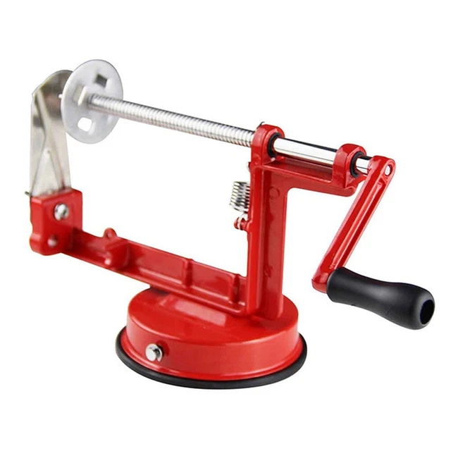 Affettatrice per patate affettatrice a spirale elettrodomestici da cucina rosso strumento 26*11*13,2 cm