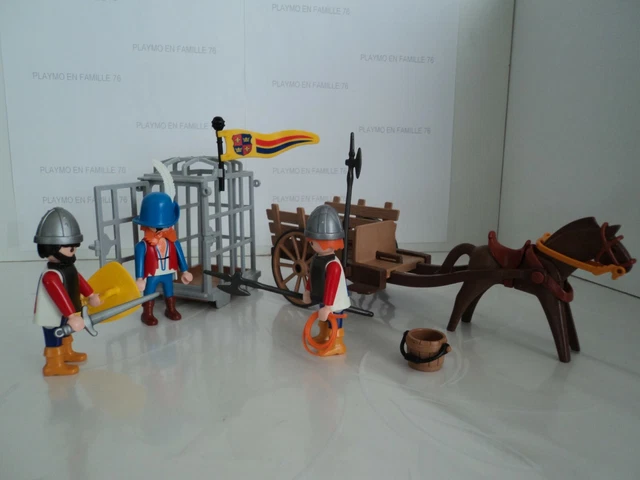 Playmobil Vintage - Chevalier Garde Avec Lance, Set 3667 De 1993 - Occasion Bon état