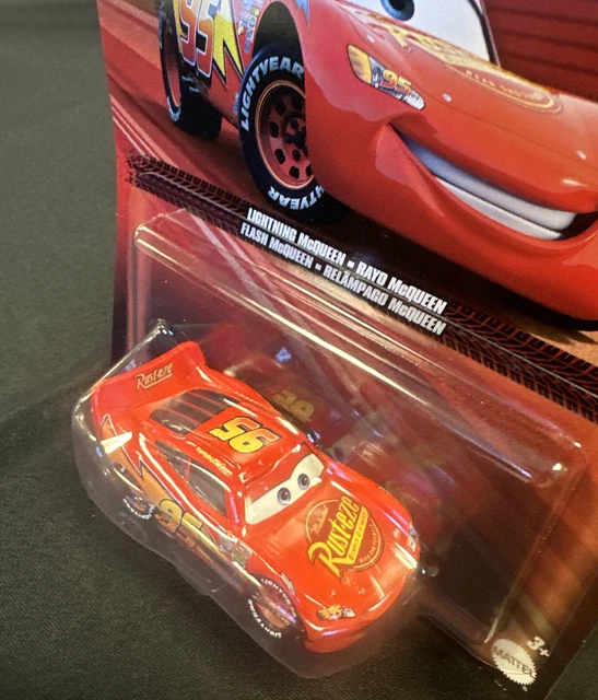 MATTEL DISNEY PIXAR Cars Lightning McQueen die-cast 1:55 scale Metal ...
