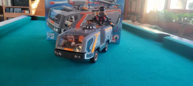 playmobil top agents truck 5286