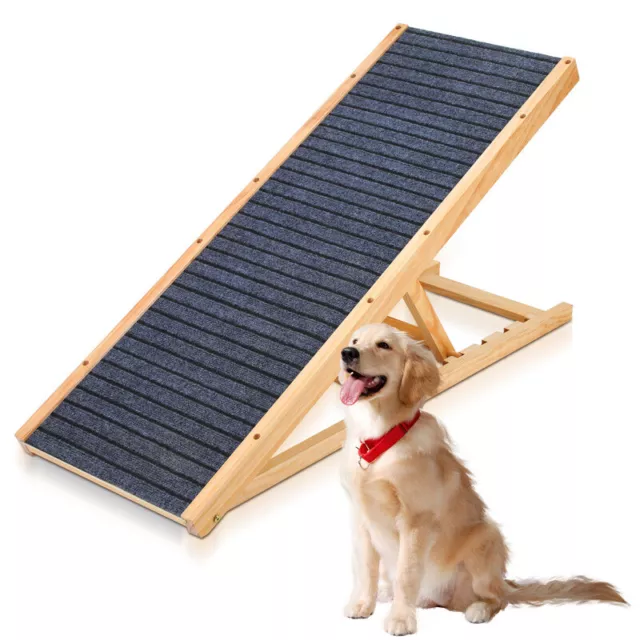 Hunderampe Katzentreppe Rampe Treppe Klappbar Hundetreppe Hundeautorampe 120cm