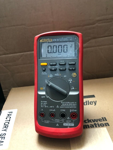 FLUKE 87V-EX TRUE RMS multimeter Immaculate - Not Subject to Recall ...