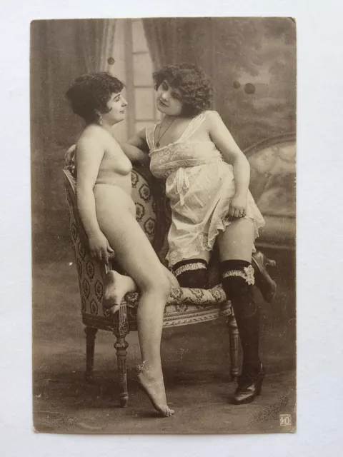 AK Postkarte Fotokarte  Aktfoto  Vintage  1930er Jahre Nude