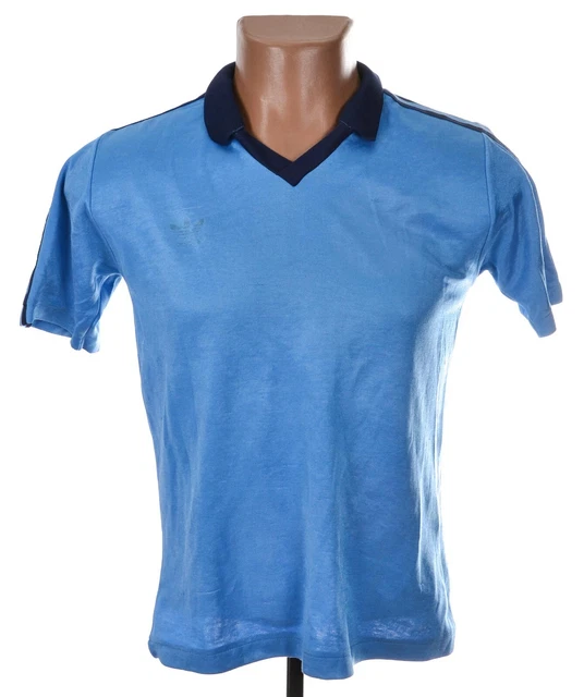 Maillot De Foot Vintage ERIMA Années 80 – Jaune, Manches Longues, Taille M, N°7